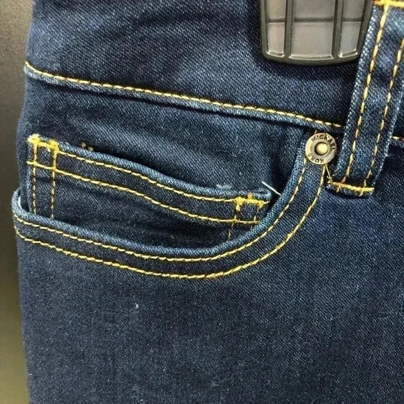 MICHAEL KORS Overdyed Indigo Denim, 5 pockets,belt loop, logo - Picture 2 of 8